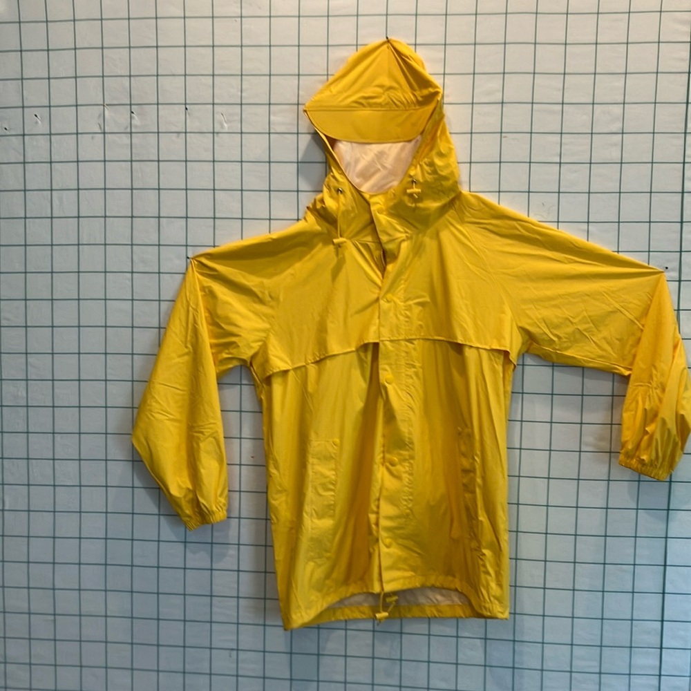 Classic yellow slicker